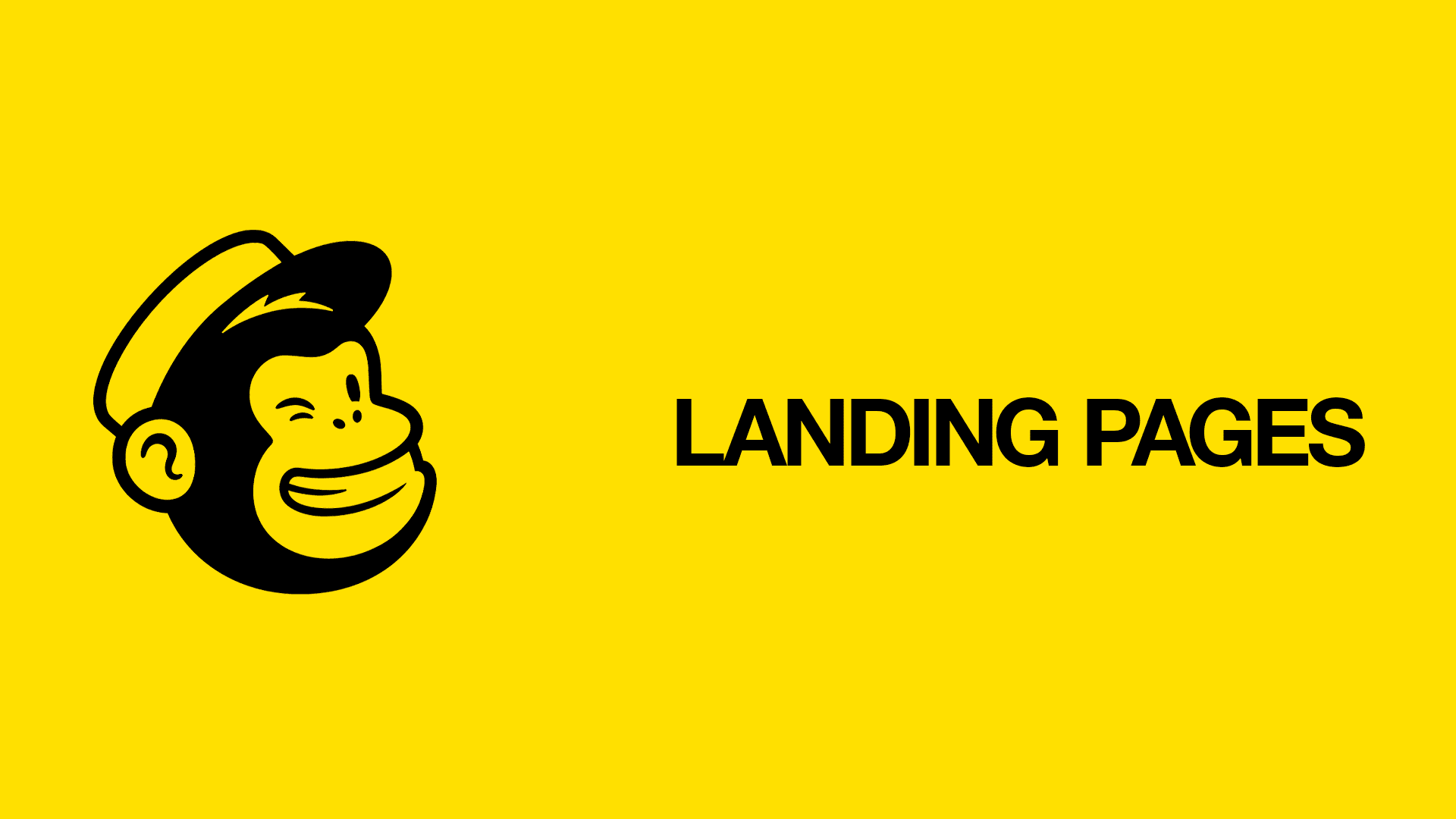 Make a Landing Page with Mailchimp